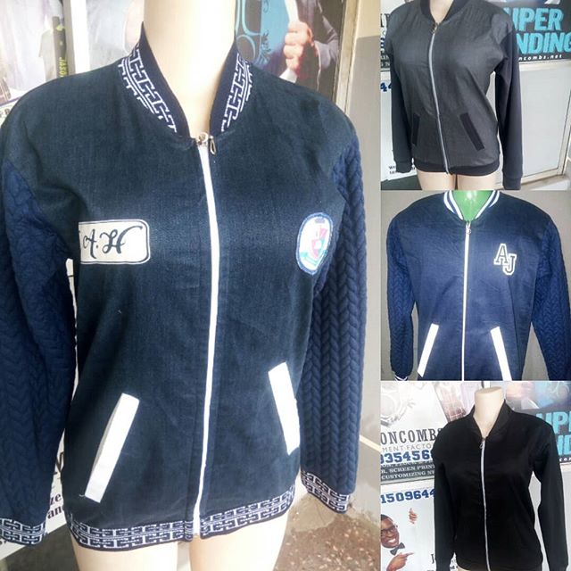 Leather Shirt with Zip and Front Pocket