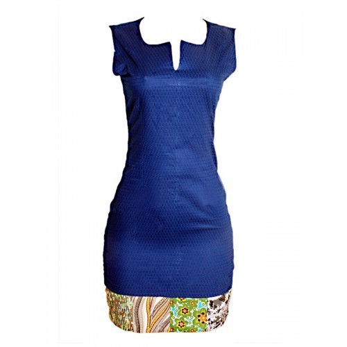Blue Ankara Dress